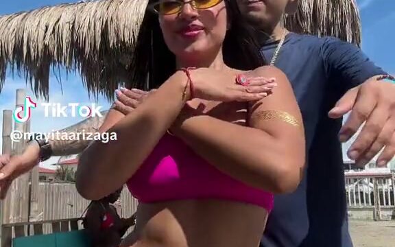 Mayita Arziaga with her BF