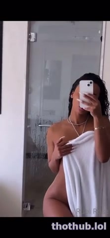 Rubi Rose – Nude shower in bathroom