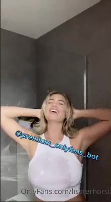 Lisaterhorst nude shower