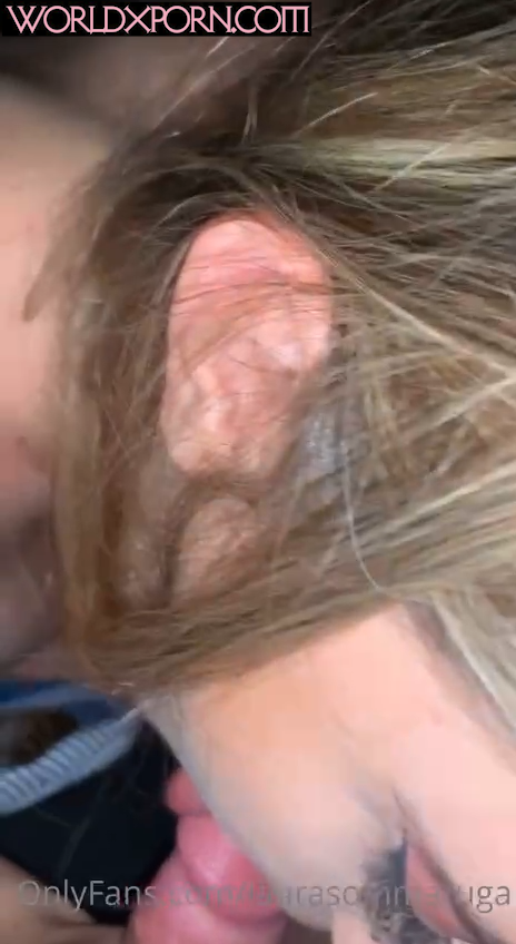 Laura Sommaruga blowjob with her BF so hot!!!