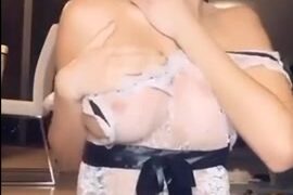 Lyna Perez Leak -Naked Teasing Big Boobs !!
