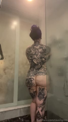 Ravengriim Full Naked In The Shower Onlyfans Video Leaked
